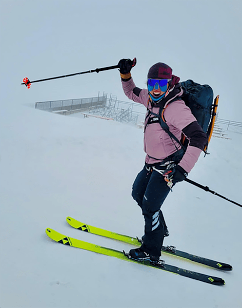 Staatlich geprüfte Berg- und Skiführerin