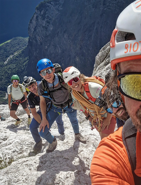 Mit Thomas Huber in der Watzmann-Ostwand