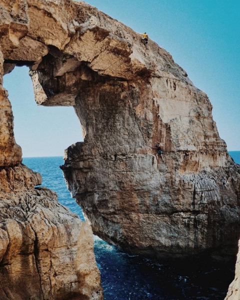Platz eins: "Im Fels unterwegs auf Gozo" (481 Punkte)