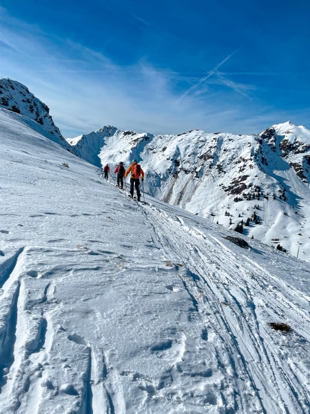 Macht heute ihrem Namen alle Ehre: Die Sonnspitze.