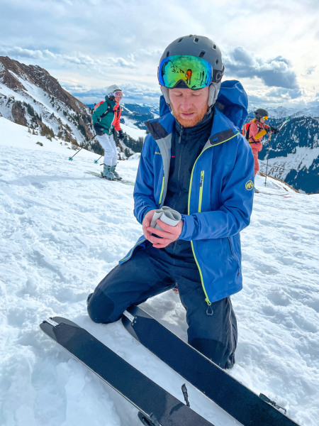 Auch Anfellen will gelernt sein.