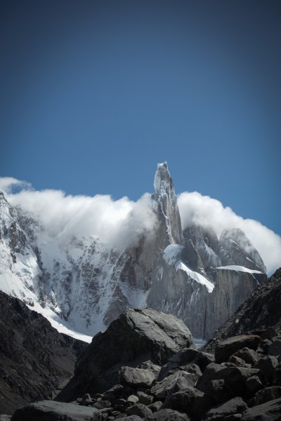 <p>Nadel in Wolken: Cerro Torre.</p>