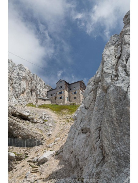 Meilerhütte am Dreitorspitzgatterl