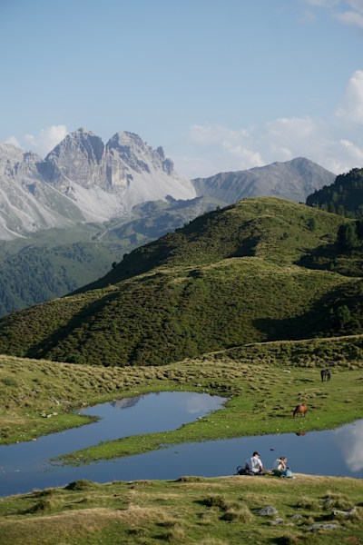 Blick auf die Nordwand