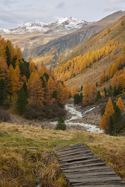 Herbststimmung im Langtauferer Tal