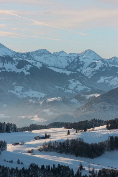 Verschneiter Kaiserwinkl