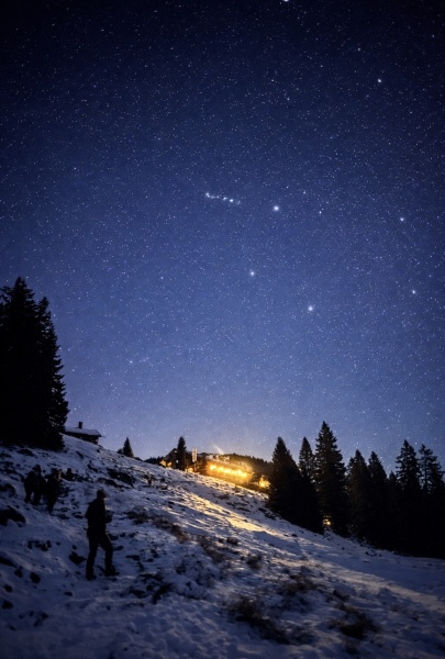 „Endlich Schnee“ - Schneewanderung mit Rodelabschluss