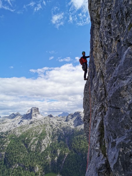 Klettern in den Dolomiten