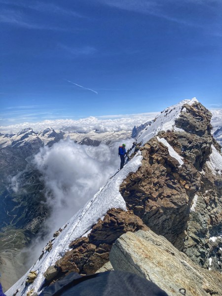 Gipfelgrat am Matterhorn