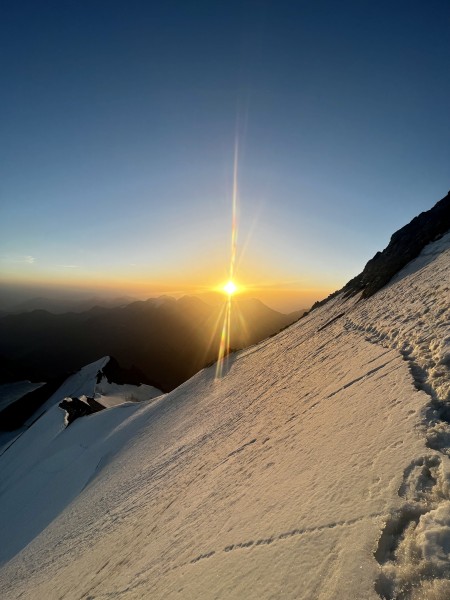 Sonnenaufgang auf 4200m Höhe