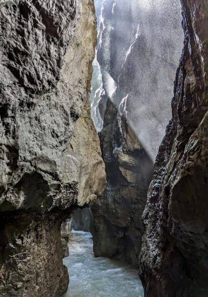 Lichtspiel in der Partnachklamm