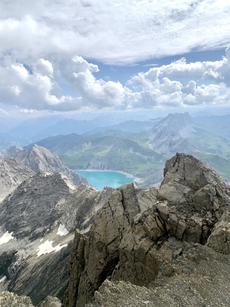 Blick auf den Lünersee