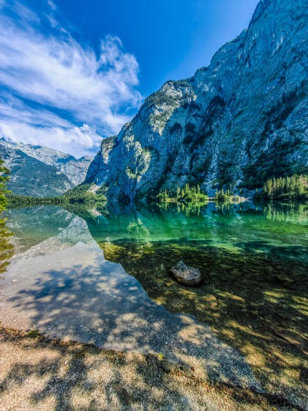 Der Obersee am Königssee