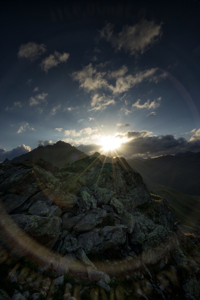Sonnenaufgang in der Silvretta