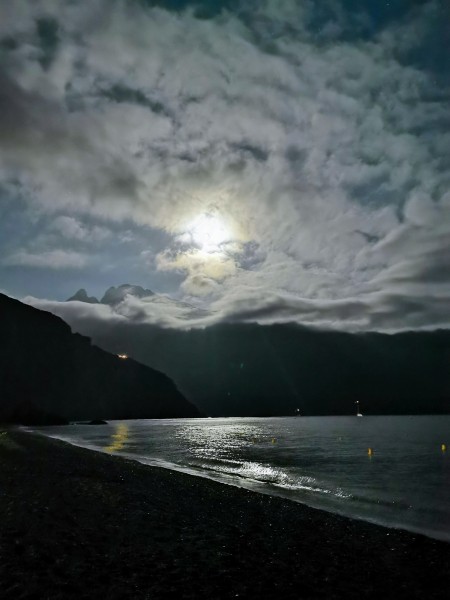 moonshine at the beach