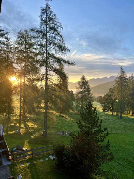 Sonnenaufgang am Dachstein