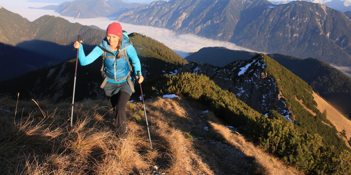 Die letzten Meter zum Gipfel