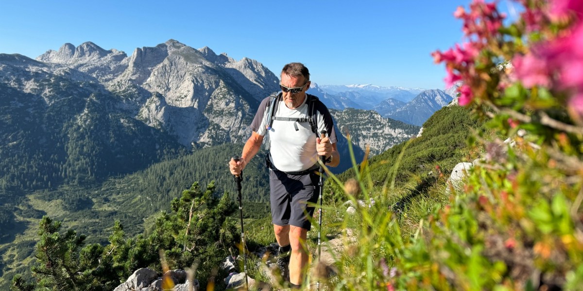 Anstieg auf den Großen Weitschartenkopf.