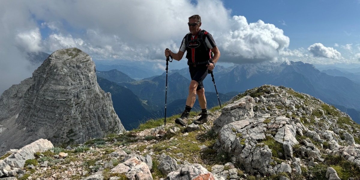 Blick vom Wagendrischelhorn zum Stadelhorn.