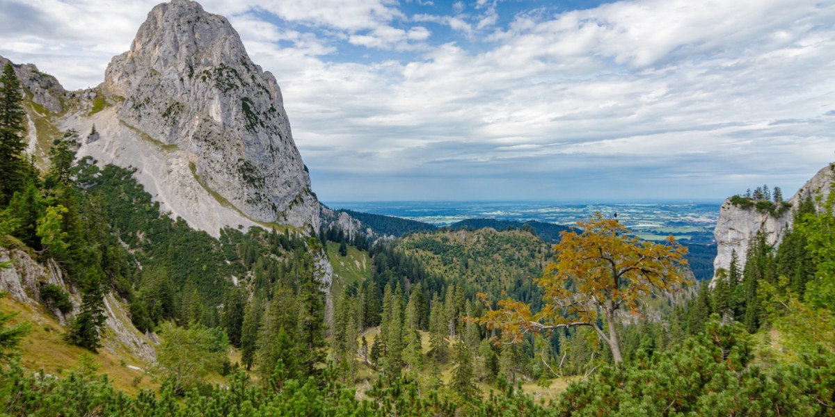 Blick über das Gumpenkar nach Nordwesten.