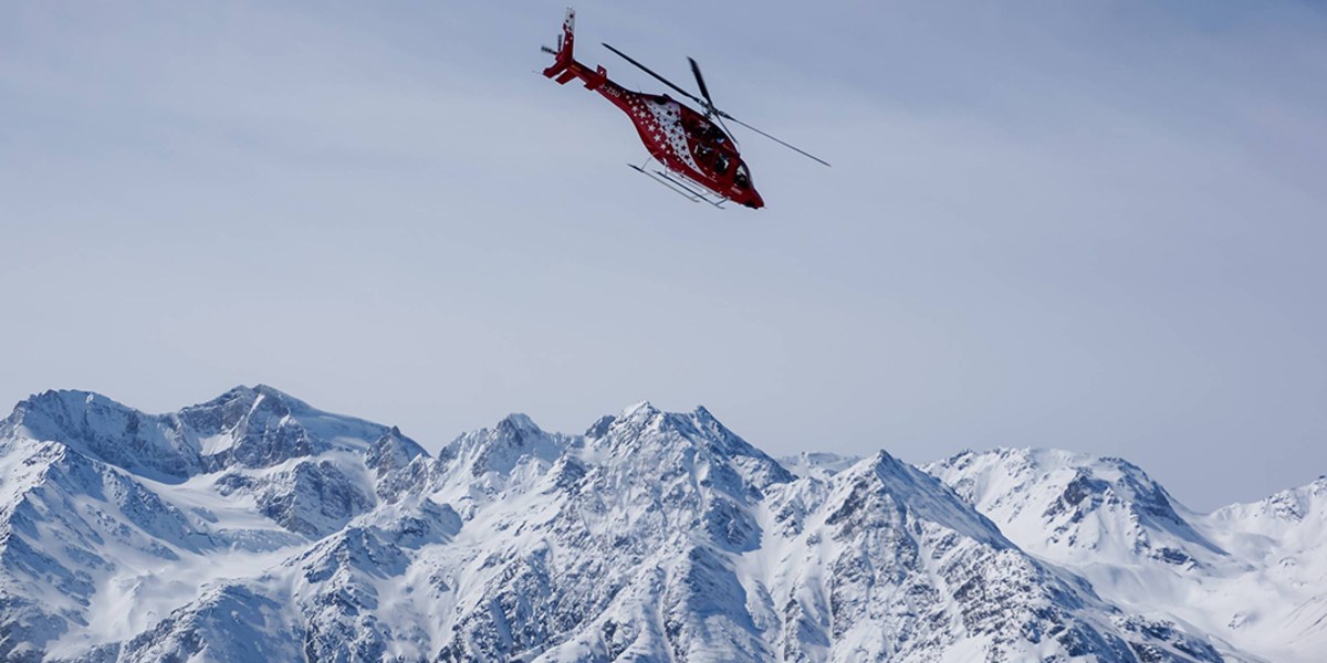 Die beiden Italiener konnten unverletzt aus der Matterhorn-Nordwand geflogen werden.