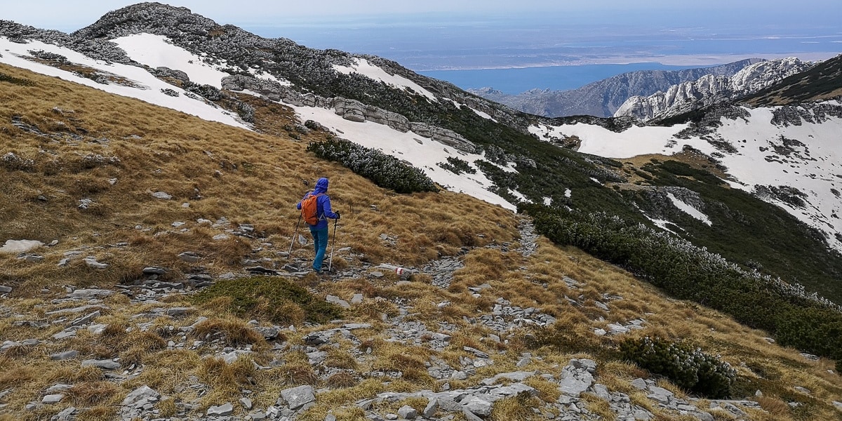 Wanderung auf den Veganski Vrh im Velebit