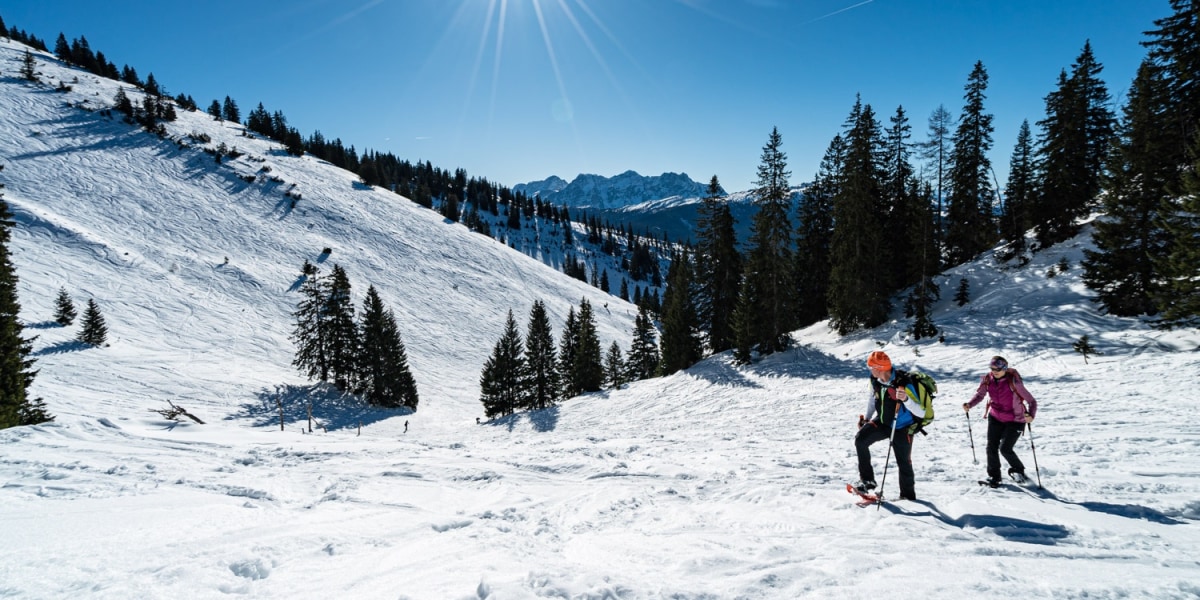 Durch das Dürrnbachtal geht es auf die Lembergschneid