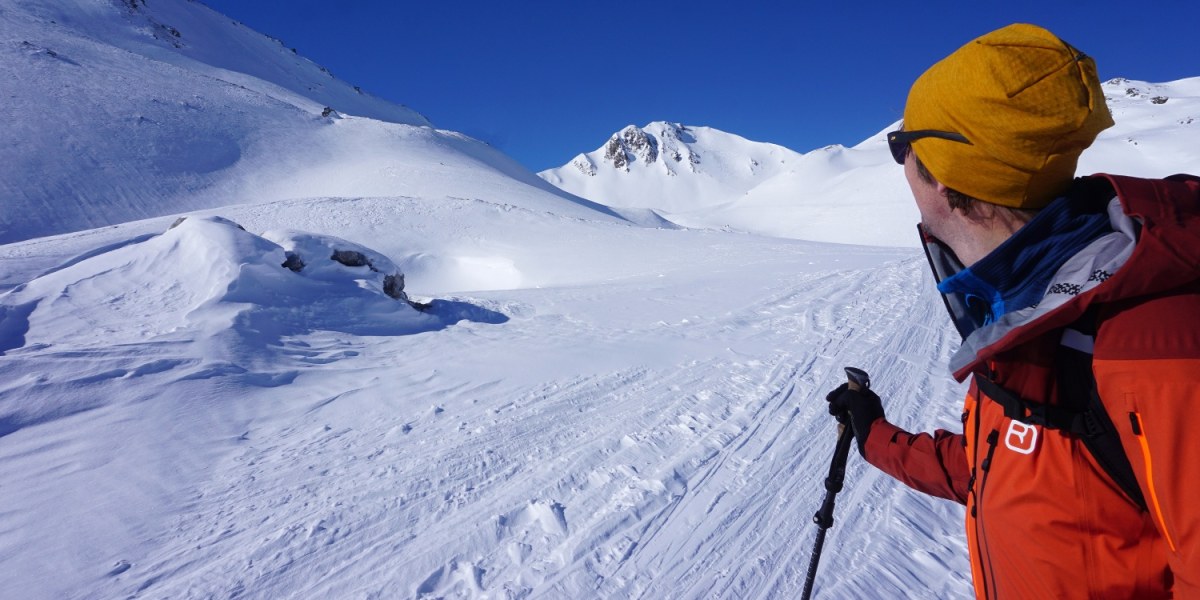 Da geht's lang: Von der Lizumer Hütte geht es zurück zum "Lager Walchen" durch feinste Winterlandschaft