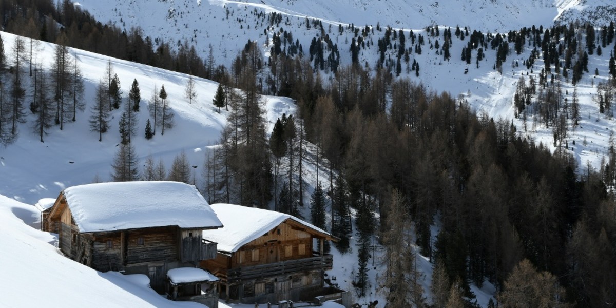 Blick von der Kasermähderalm zum Kalksteinjöchl.