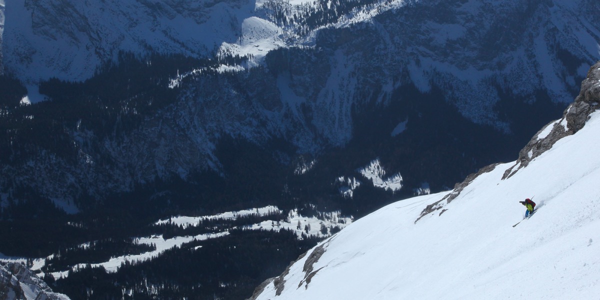 Für Experten: Die "Neue Welt" im Zugspitzmassiv