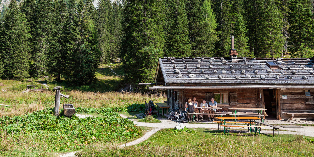 Die Wasseralm im Nationalpark Berchtesgaden