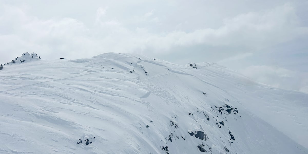 Lawinenabgang an der Hohen Fürleg