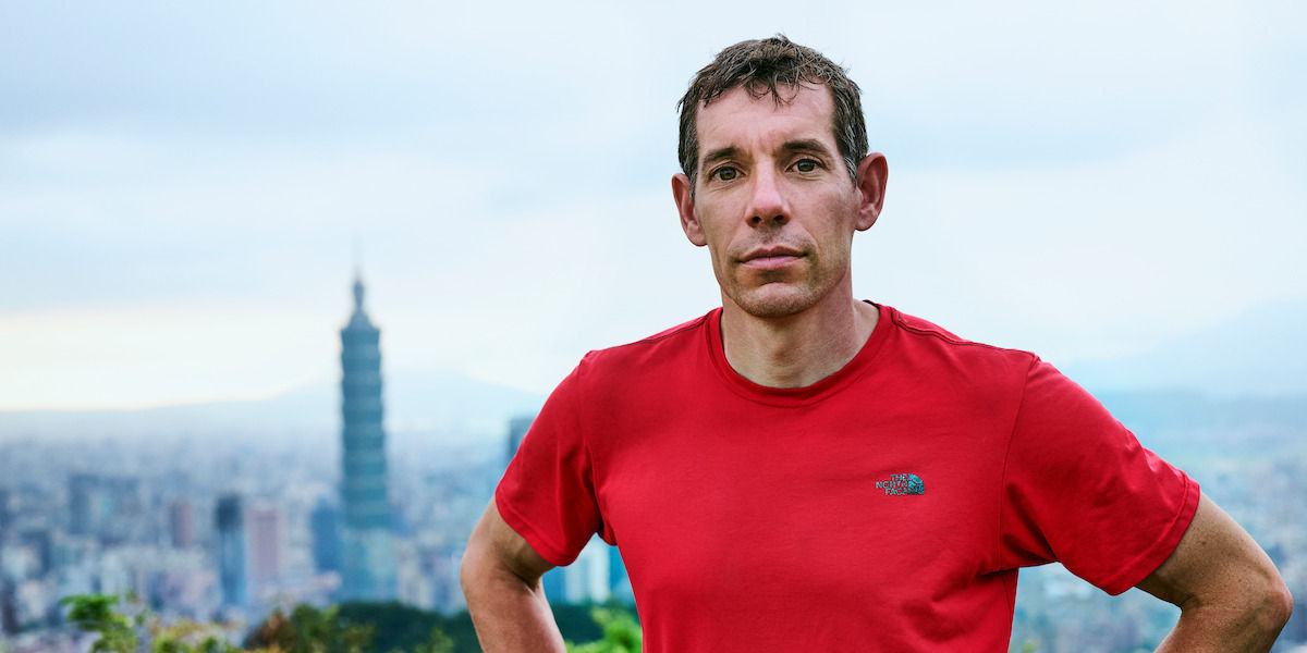 Free-Solo-Ikone Alex Honnold will den Wolkenkratzer Taipei 101 in Taiwan ohne Sicherung erklimmen.