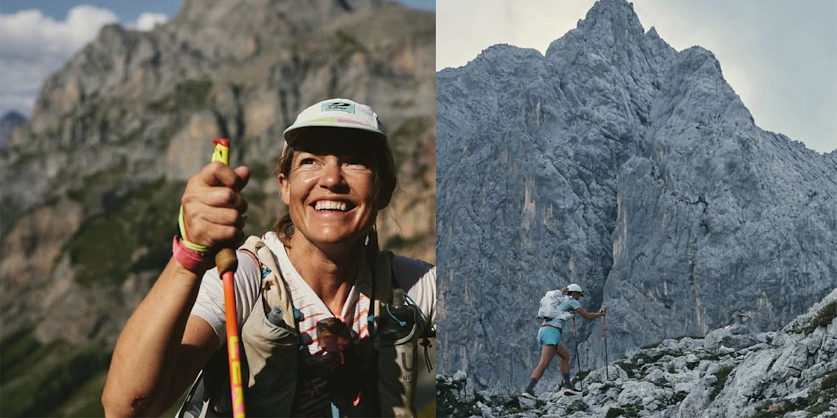 Via Alpina: Ultraläuferin Sophie Woods stellt neue Bestzeit auf