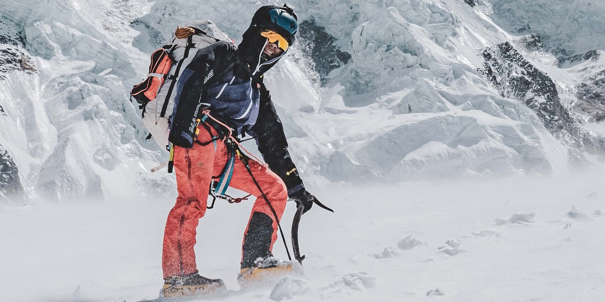 Nima Rinji Sherpa an der Annapurna.