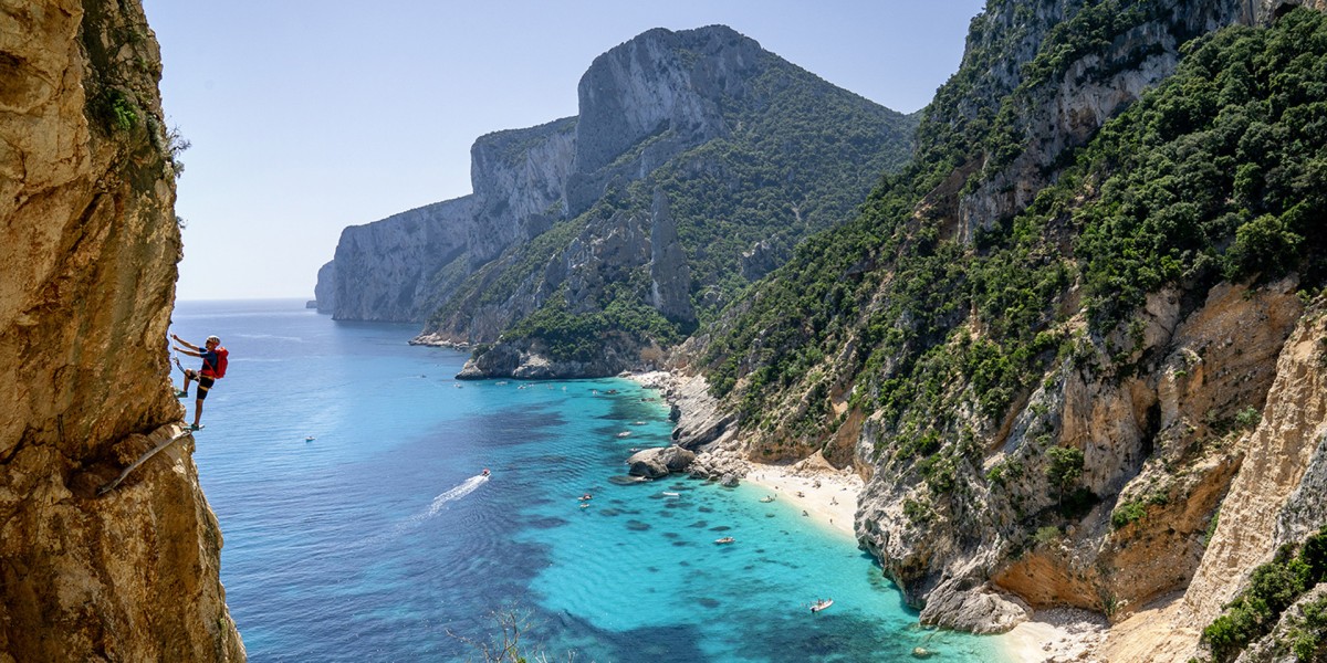 Klettern in Sardinien: Am Selvaggio Blu