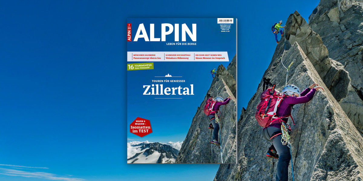 ALPIN 07/2020: Genießertouren im Zillertal