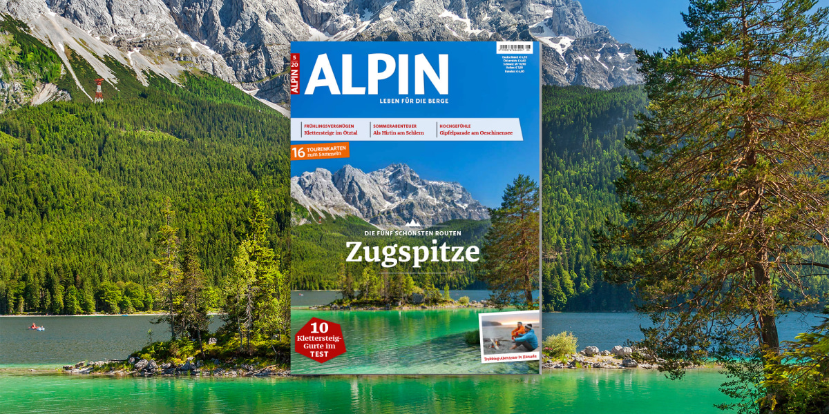 ALPIN 05/2020: Die fünf schönsten Routen auf die Zugspitze