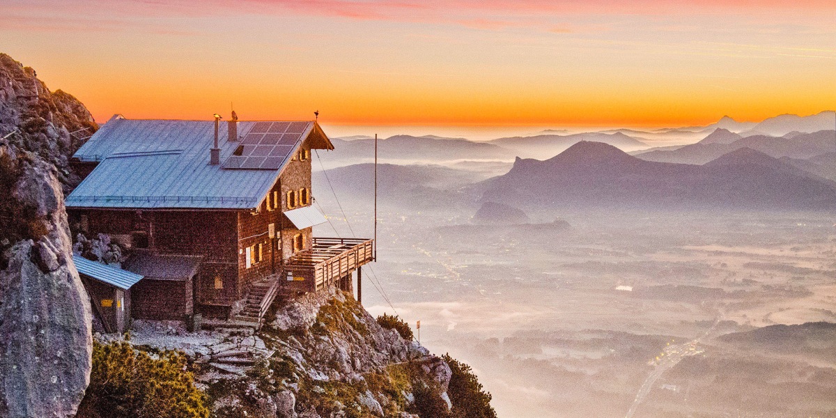 Lieblingshütten in Bayern und Tirol: Das Staufenhaus.