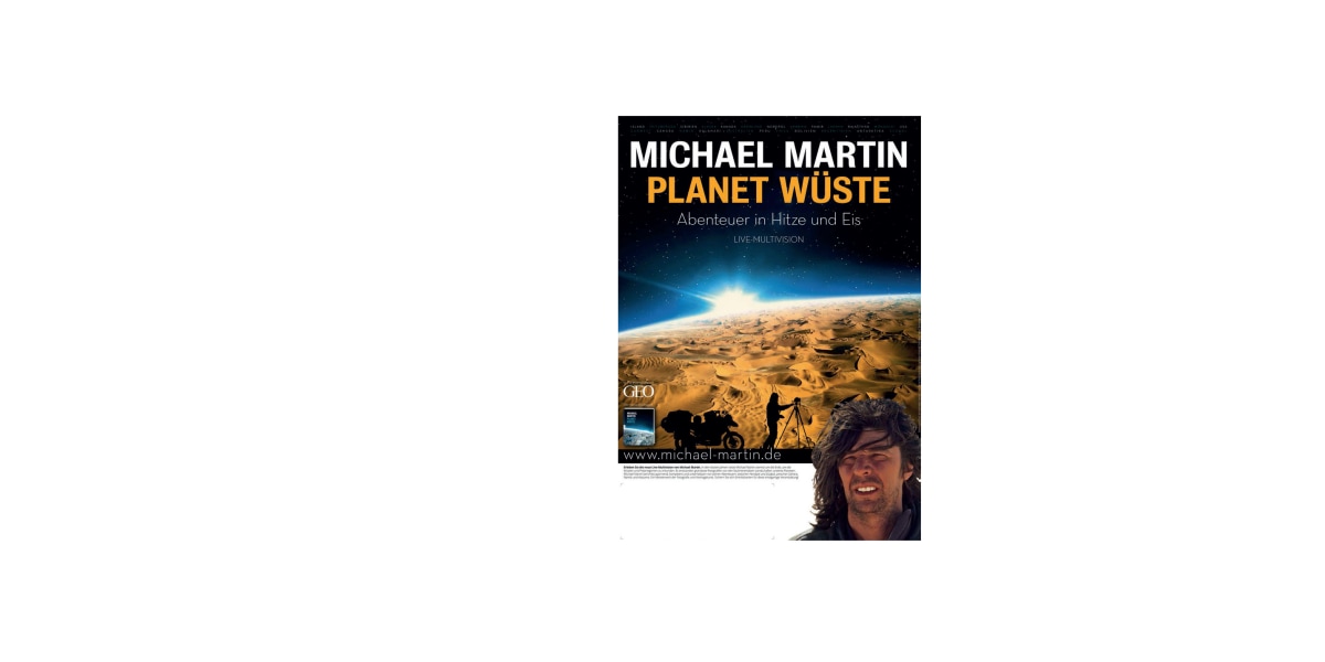 Michael Martin - Planet Wüste, Show, Vortrag,  Jörg Reuther, Rezension, tipp, 