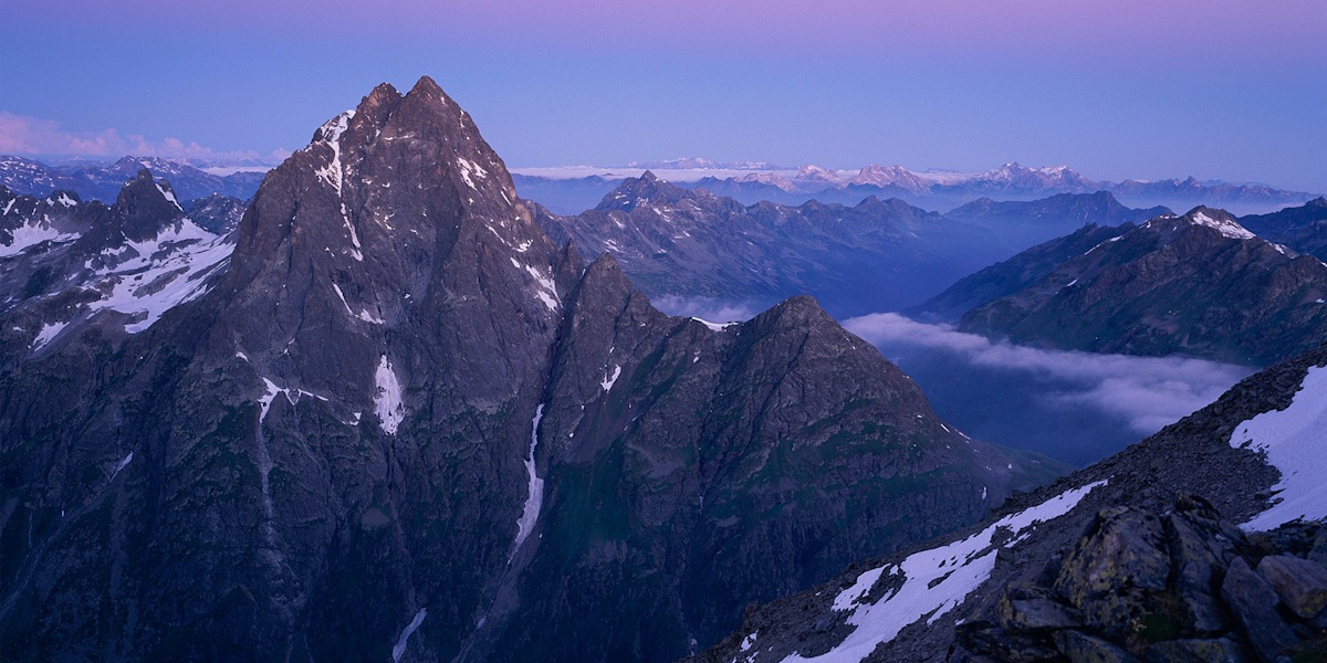 Der Patteriol (3056 m) gilt als Matterhorn und Wächter des Verwall.