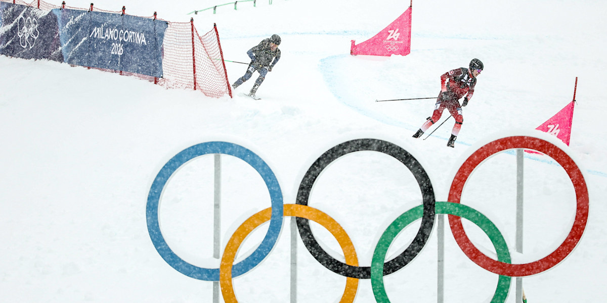 Olympischer Sprint-Wettbewerb der Männer im Skibergsteigen