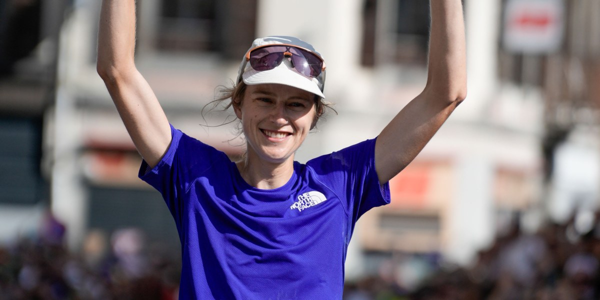 Gewinnerin des UTMB 2024: Katie Schide 