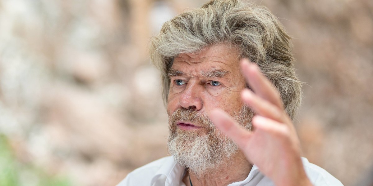 Reinhold Messner im Interview. Der Südtiroler spricht über die Angst beim Bergsteigen und seinen tödlich verunglückten Bruder Günther.
