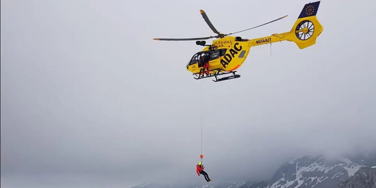Zugspitze: Erschöpfte Bergsteiger aus Höllental-Klettersteig gerettet