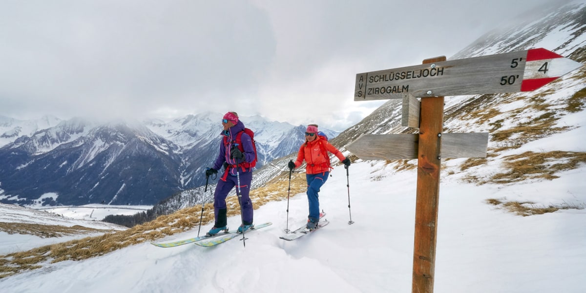 Skidurchquerung Südtirol: Die GPS-Tracks der Februar-Ausgabe