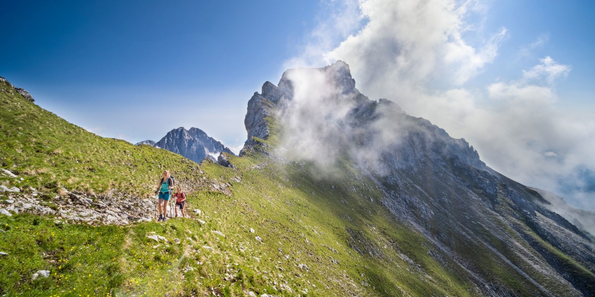 Wunderbar wanderbar: unterwegs an der Gehrenspitze.