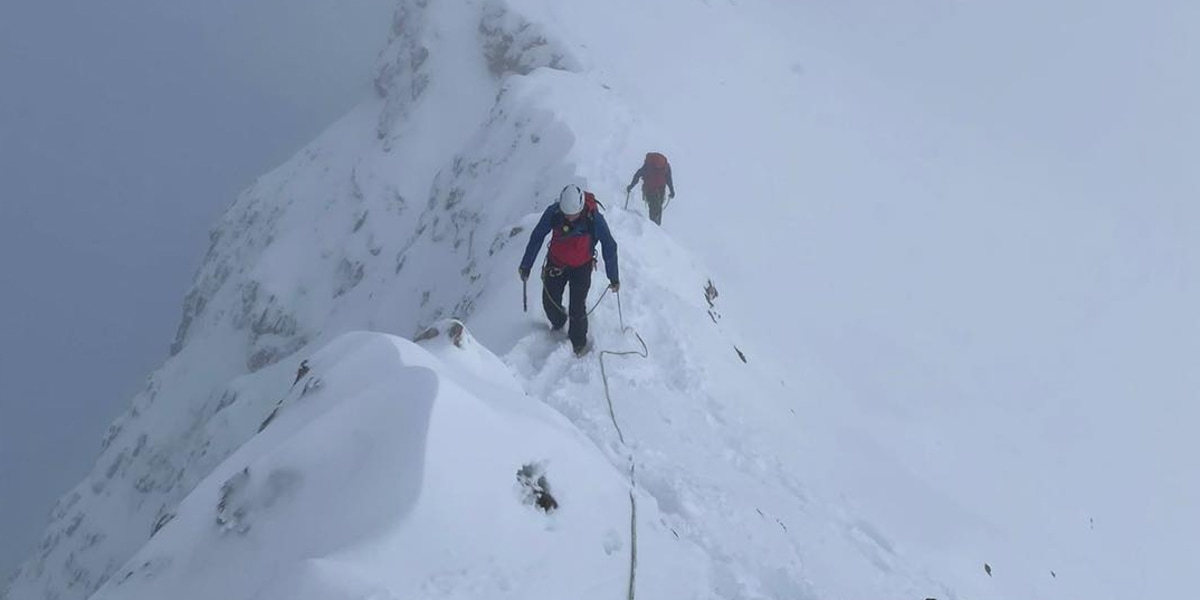 Zugspitze: Schwieriger Rettungseinsatz am verschneiten Jubiläumsgrat
