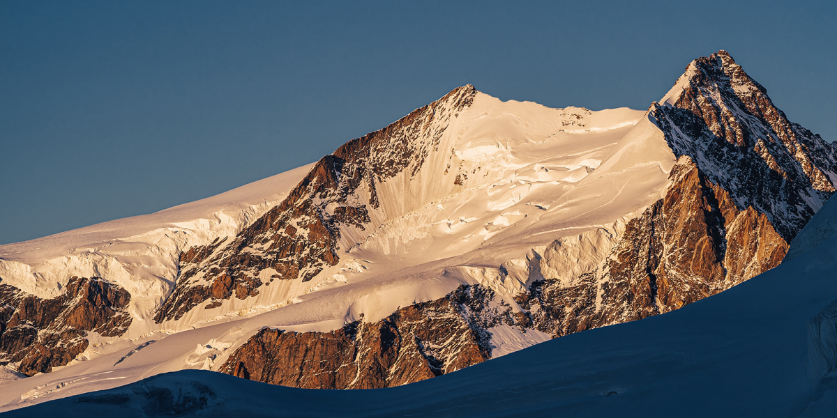 Rettung an der Dufourspitze: Alpinist abgestürzt