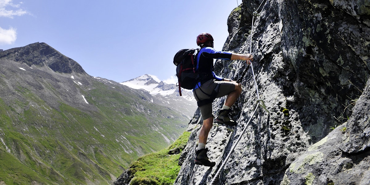 Schwärzenkamm: Grandioser Klettersteig in den Ötztaler Alpen.